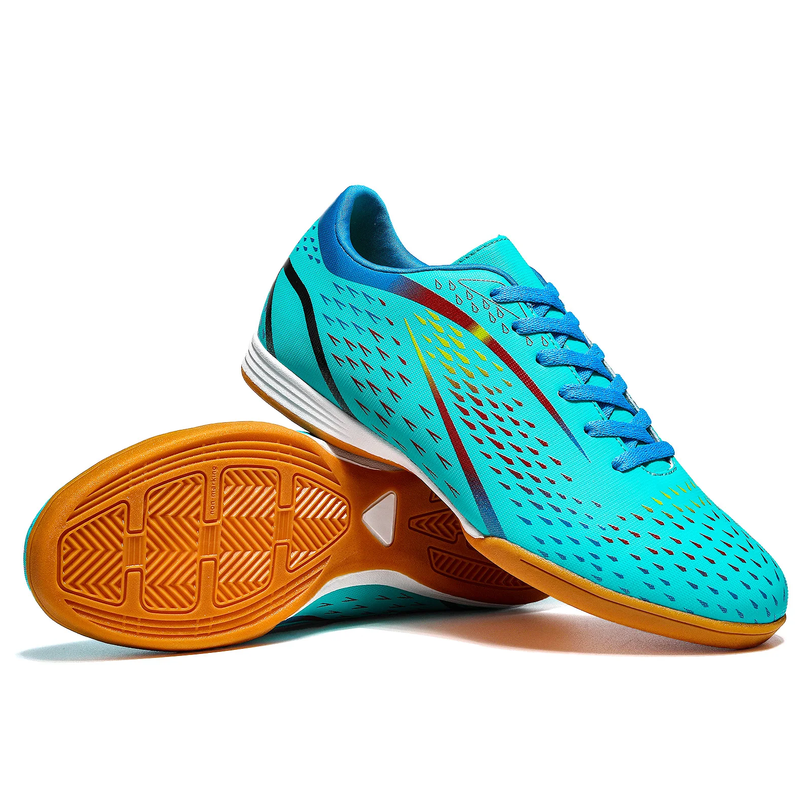 Sneakers Futsal Men's Professional Soccer Field Boots Children's Indoor Breathable High Quality Grass Training Sports Shoes 2024