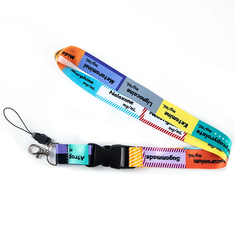 Ransitute Medical Lanyard Credit Card ID Holder Bag Doctor Nurse Student Women