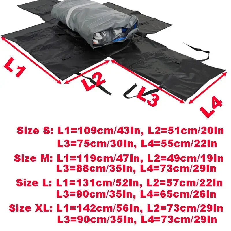 Iatable Boat Storage Bag PVC new Boat Carrying Bag Kayak Folding Storage PVC Iatable Boat Foldable Storage 2025 Bag for Car