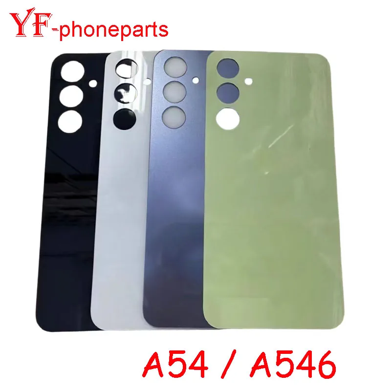 AAAA Quality 6.4 Inch For Samsung Galaxy A54 A546 5G Back Battery Cover With Camera Lens Housing Case Repair Parts