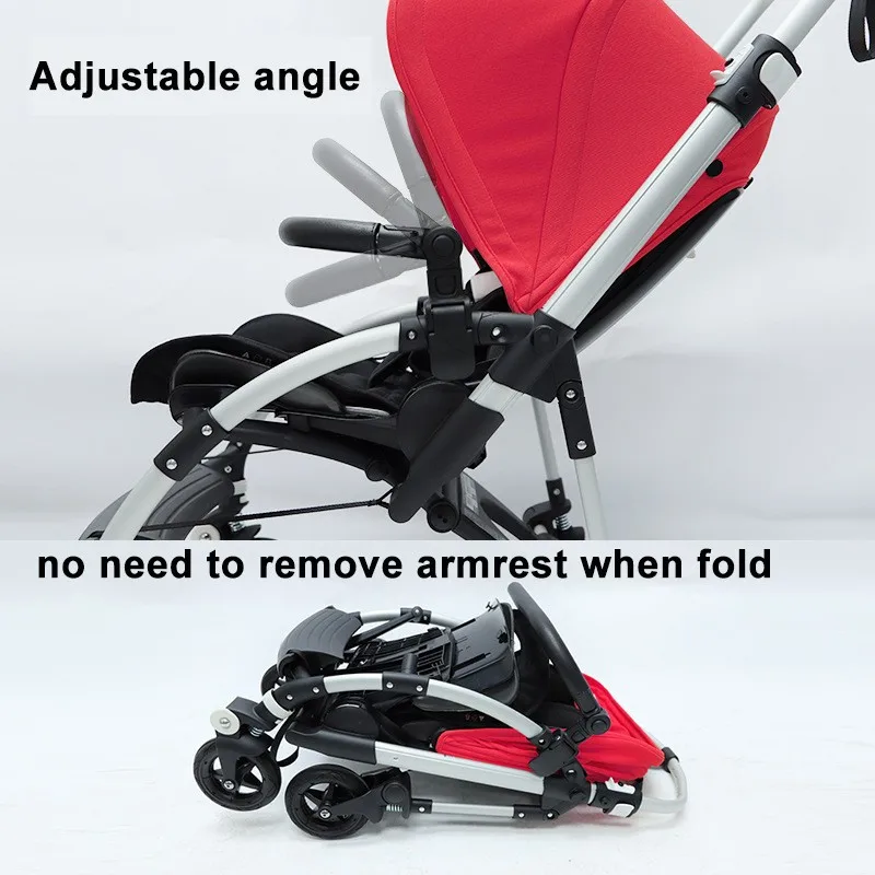 Baby Strollers Bumper Bar Armrest Handle Leather Case Cover For Bugaboo Bee Bee5 Accessories