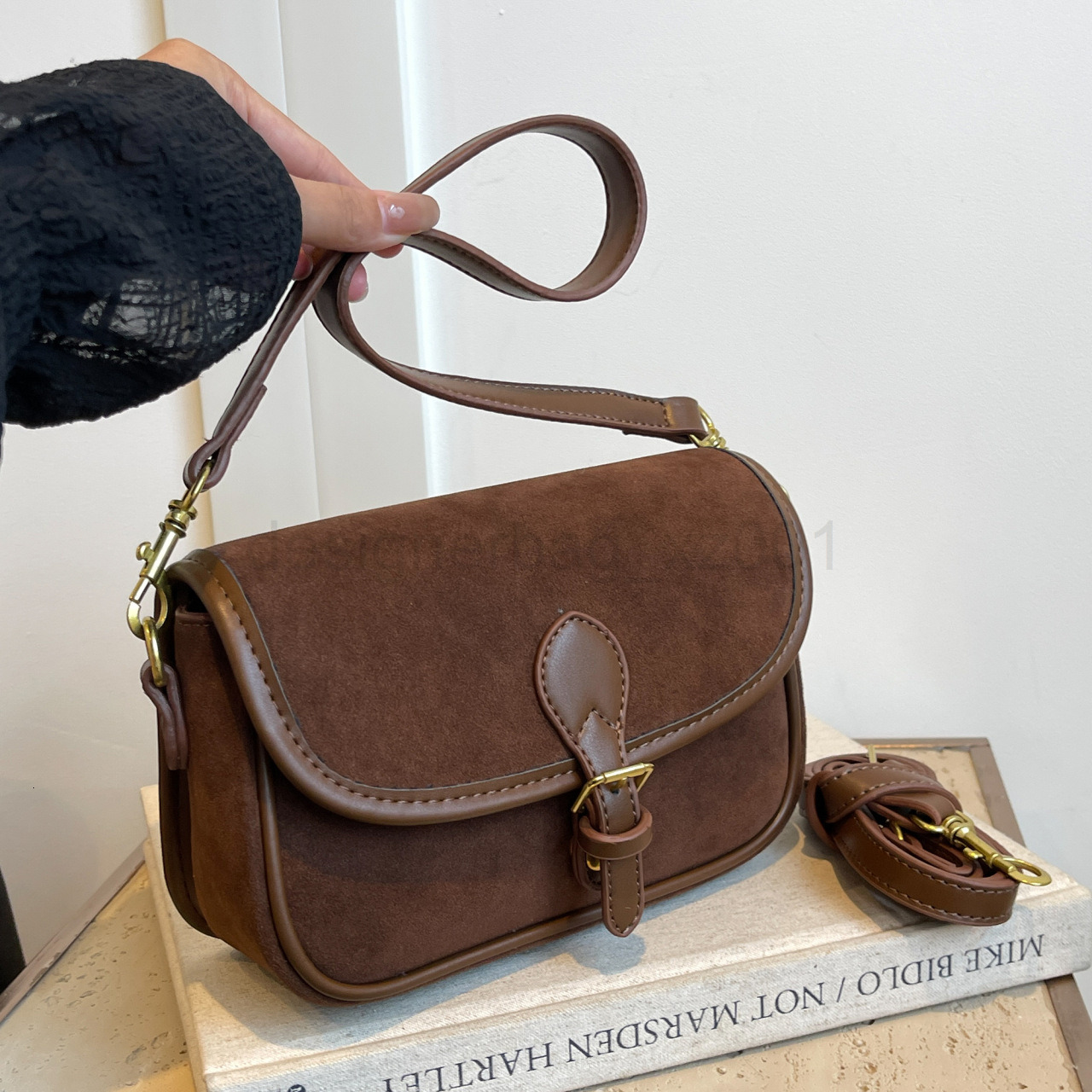 Niki Duncks Tote Bagclassic Designer Bag Fashion 10a Top Woman Handbagevening Bags Saddle for Women New Style Matte Fashionable Handheld Flip Cover Ve