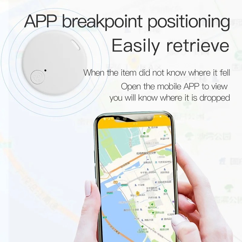 Mini GPS Tracker: Bluetooth Anti-Lost Device for Kids, Pets, Bags, and Wallets iOS/Android | Smart Finder Locator Accessories dh911125171