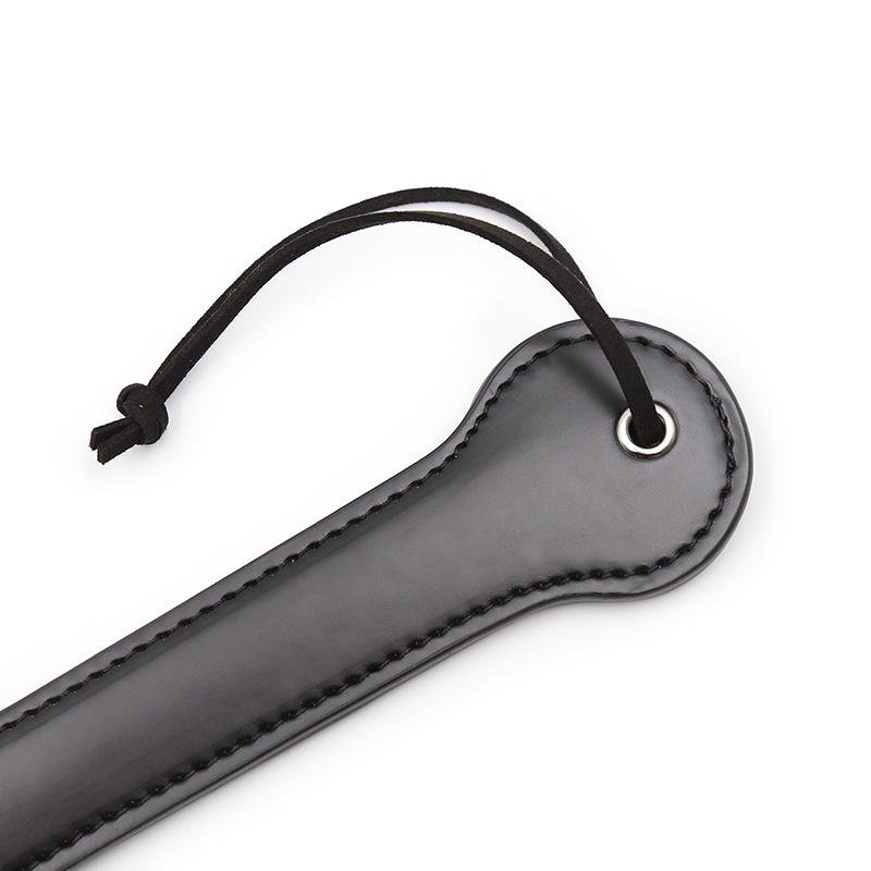 Candiway PU Leather Double Letters Spank Paddle - Perfect Fetish BDSM Toy for Submissive Slave Roleplay Adult Erotic Games with