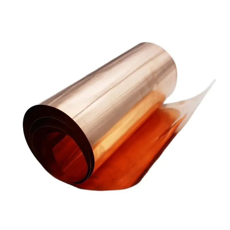 Copper Sheet Strip Pure Cu Thin Foil Plate 0.01mm To 1mm