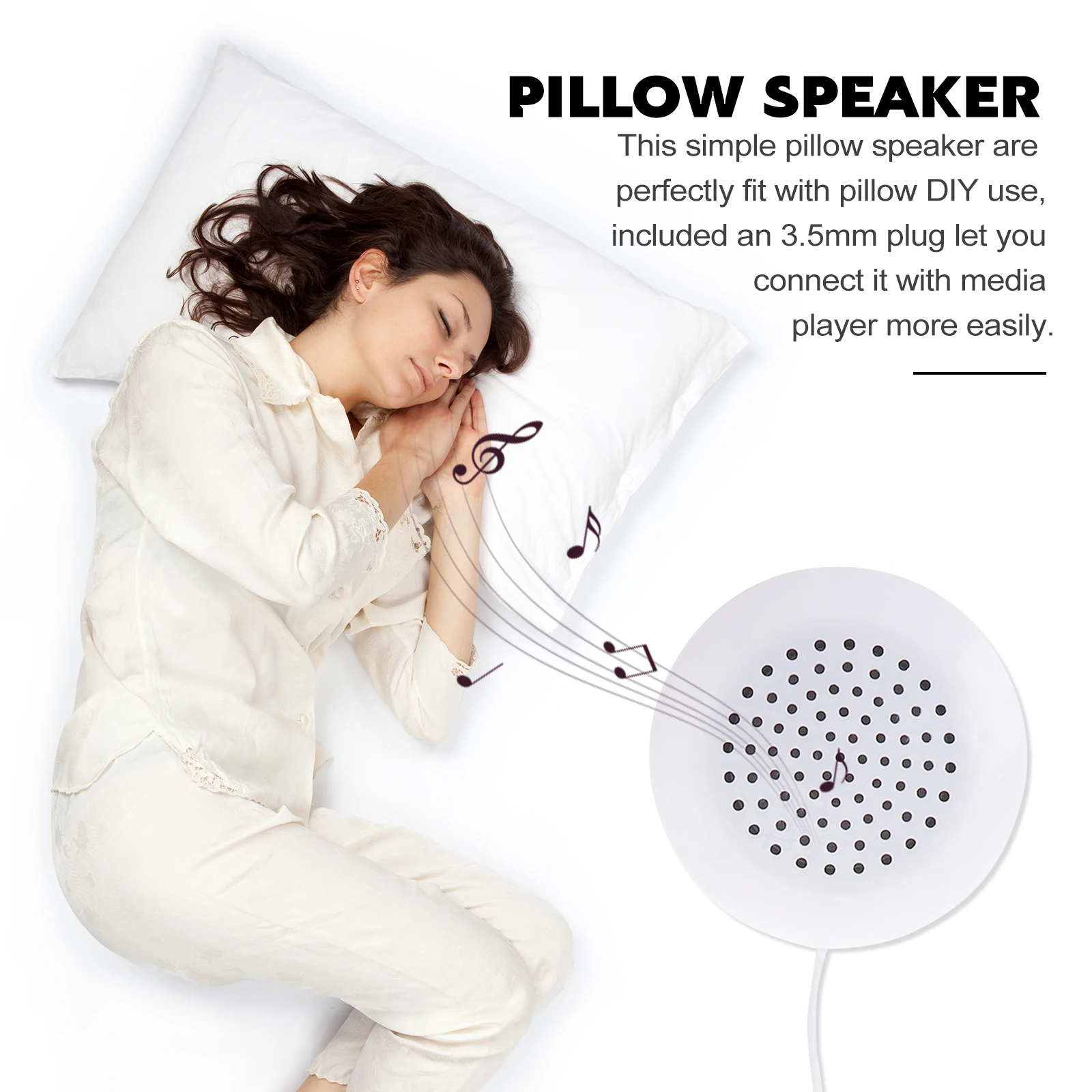 3.5mm Mini Loudspeaker Pillow Stereo Speaker For MP3 MP4 Music Player Mobile Phone Tablet PC Laptop
