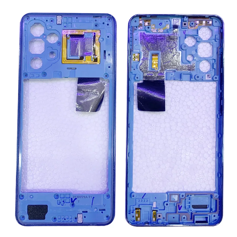 Middle Frame Center Chassis Phone Housing For Samsung 4G A325 A32 5G A326 Cover with Buttons Repair Parts