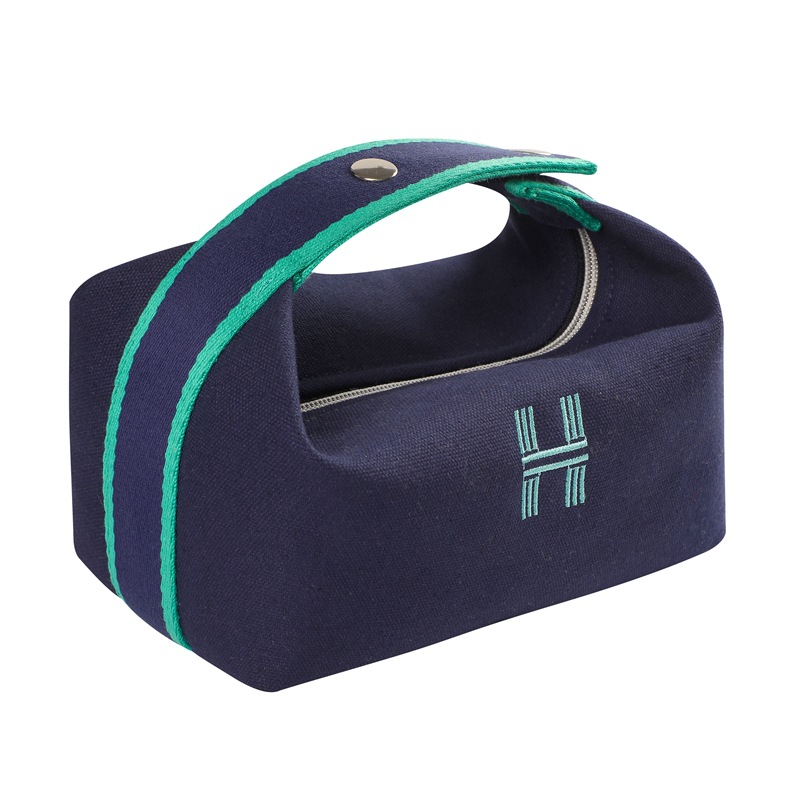 Simple Portable Cosmetic Bag Dustproof Skin Care Product Storage Handbag Large-capacity Travel Hand Wash Bag Travel Organizer