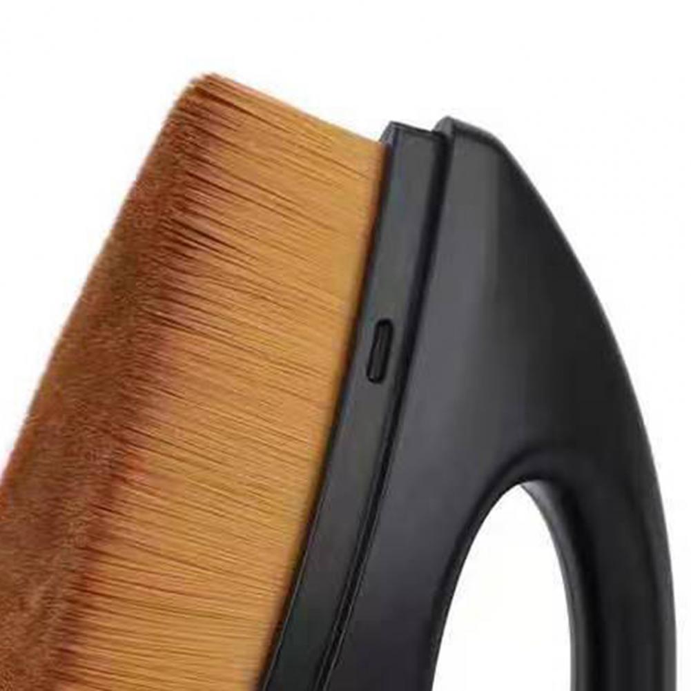 Car Tire Brush Tire Dressing Brush High Density Portable Car Supplies Fine Synthetic Fiber Car Tire Detailing Brush for Auto