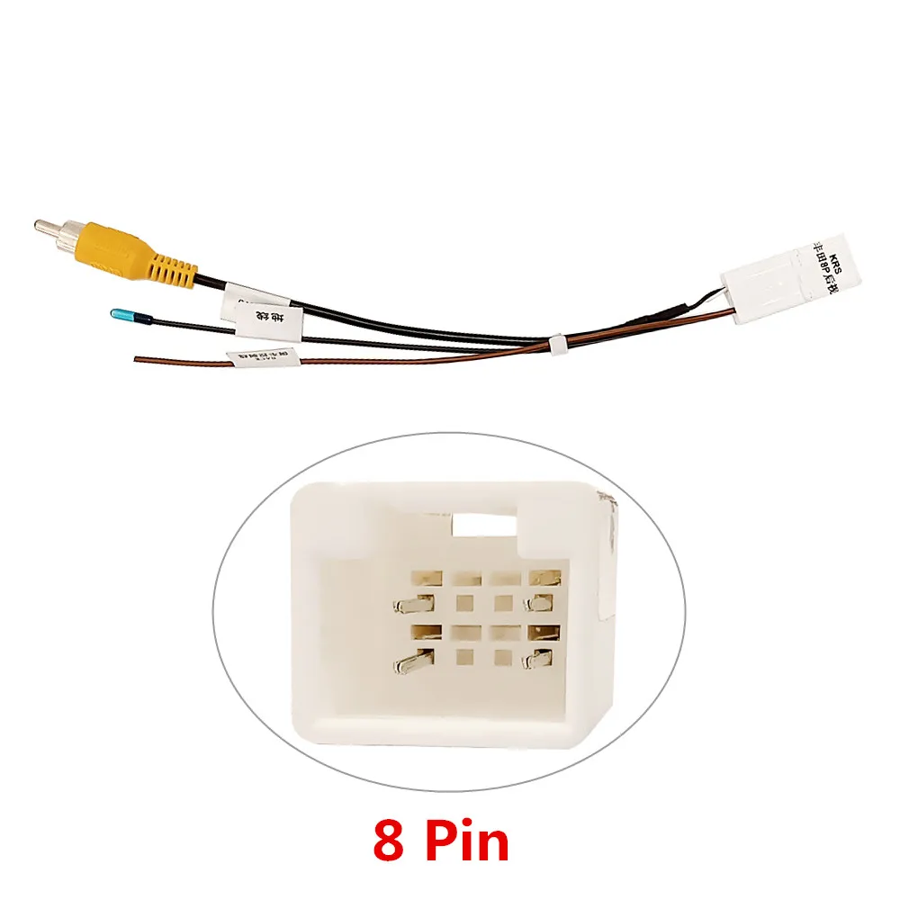 4pin 8Pin 16Pin 20Pin 24Pin For Toyota Original Factory Auto Camera Video Output Car Reverse Camera Output Video Adapter Cable
