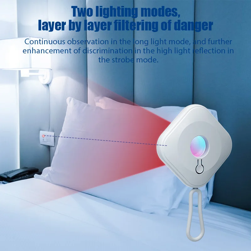 Hidden Camera Detector Portable Mini Mobile Phone USB Alarm Hotel Infrared Anti Surveillance Anti Candid Shooting Pinhole Camera