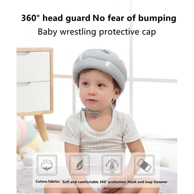 Baby Helmet for Crawling Walking Baby Head Protector,Baby Safety Head Guard Toddler Inflatable Helmets 1-2 Years Old,6-12 Months