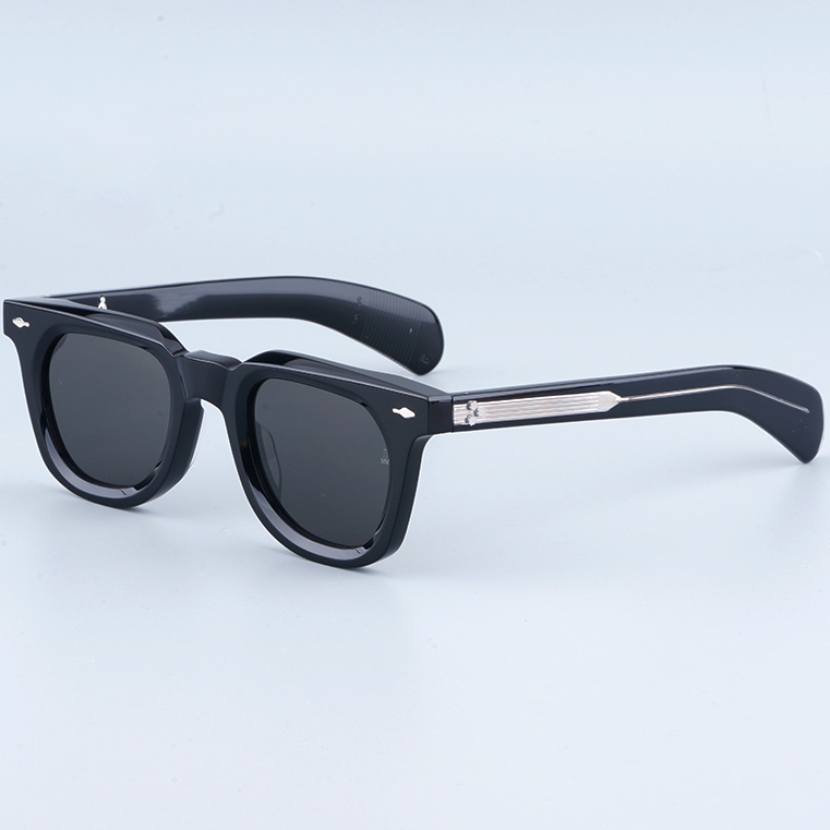 Vendome Fashion Original Quality Brand Acetate Sunglasses Men Yellow Tortoise Glasses Women Outdoor Driving Eyewear Round Cat Eye 47-25 Handmade in It