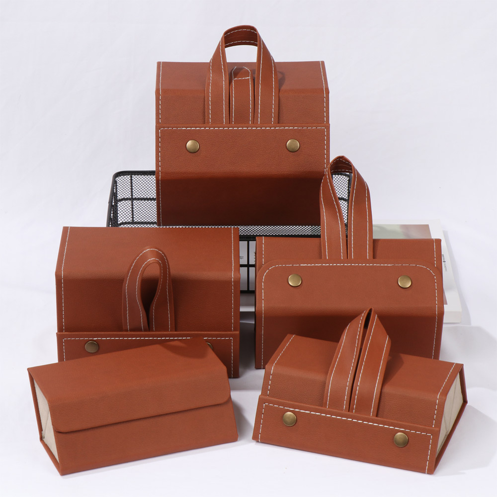 2/3/4/5/6 Multi-slot Portable Glasses Organizer New Eyeglasses Storage Display Travel Folding Sunglasses PU Leather Case
