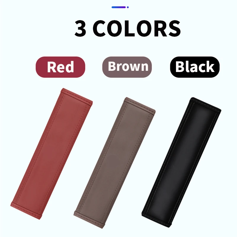2pcs Car Seat Belt Shoulder Protector Cover For Renault RS Line Clio Megane Logan Scenic Koleos Sandero Arkana 2023 Accessories