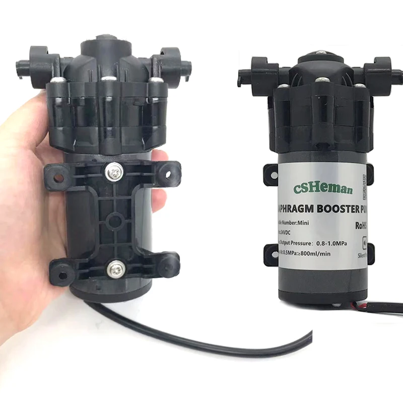 75GPD RO 24V Booster Silent Reverse Osmosis Water System Pressure Increase Pump