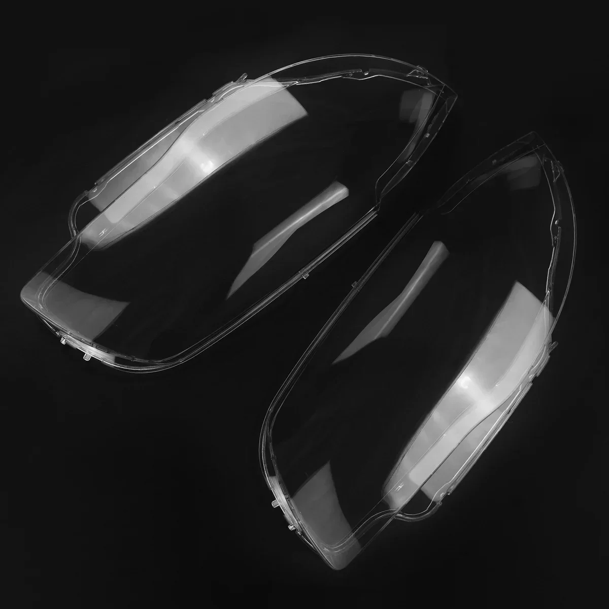 Left/Right Car Front Headlight Lens Cover For BMW 1 Series E81 E82 E87 E88 2003-2011 Headlamp Lens Cover 63116924667 63116924668