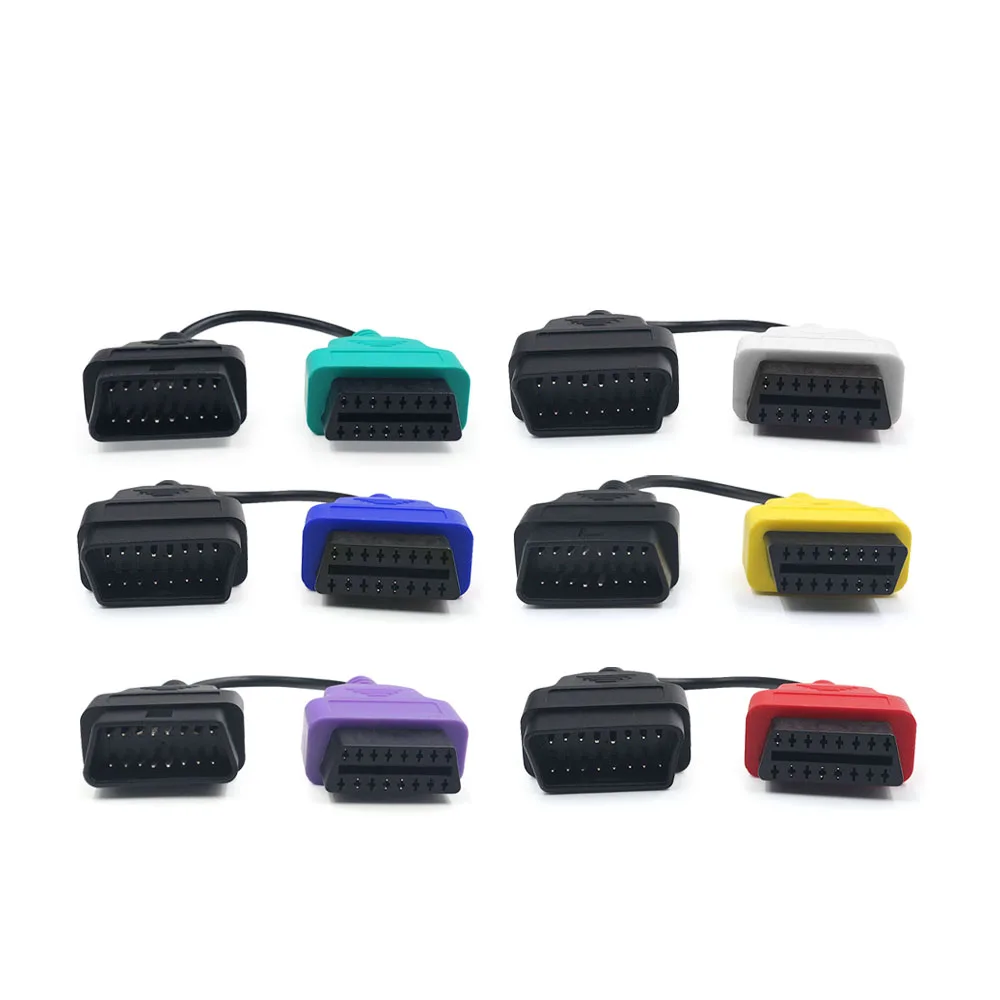 For FiatECUScan Adapter OBD OBD2 Connector MultiECUScan ABS Airbag OBD2 Scanner Diagnostic cable For Fiat ECU Scan tool