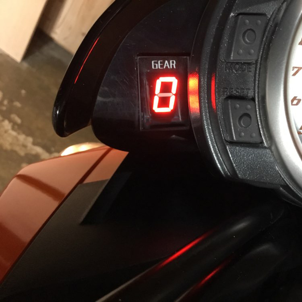 LED 1-6 Gear Indicator Speed Display For Suzuki GSXR1000 GSX-R1000 2001 2002 2003 2004 - 2016 GSXR 1000 Motorcycle Accessories