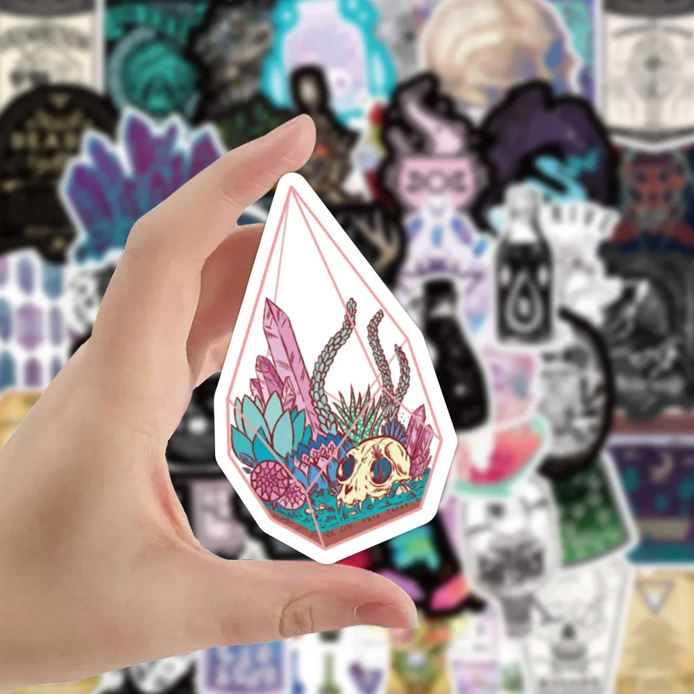 10/30/50PCS Apothecary Witch Apothecary Graffiti Sticker Luggage Waterproof Laptop Skateboard Decorative Toy Sticker Wholesale