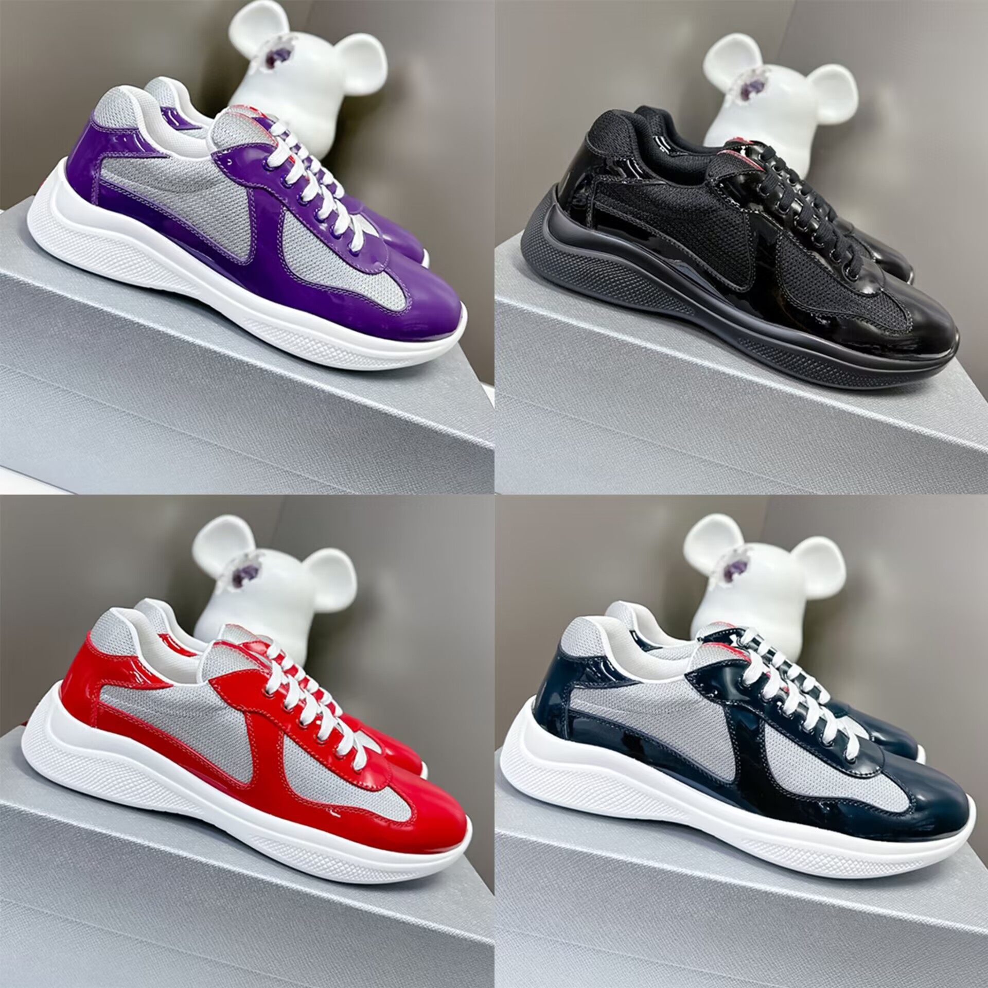 designer shoes sneakers trainers running shoes mens Americas Cup shoes sports shoes casual shoes Outdoor shoes womens shoes out of office sneaker shoes with box 35-48