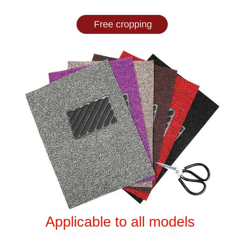 Can freely cut car coil foot pads, universal foot pads for all brands, suitable for sedans and SUVs Anti dirt and anti slip