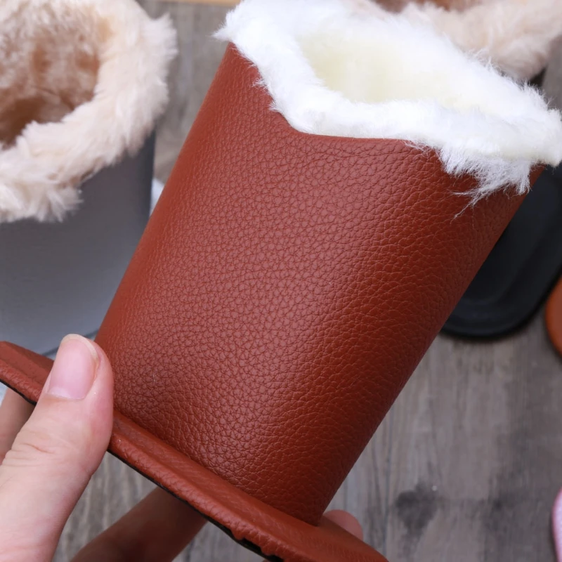 PU Leather Eyeglass Holders Sunglass Stands with Soft Plush Lining Eyeglass Holder Stands Safe Plush Lined Glasses Case