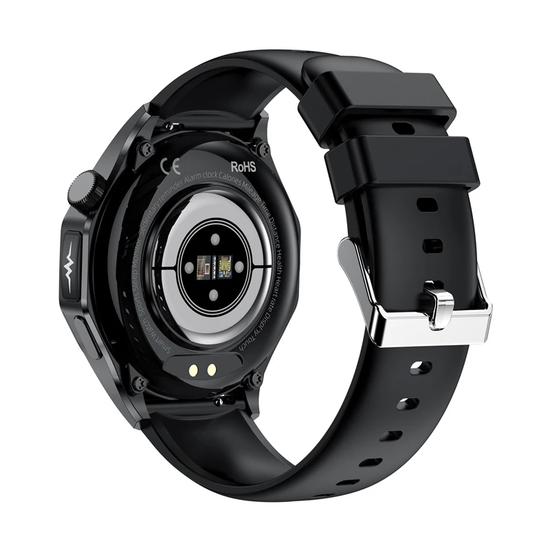 2024 New ECG Smart Watch 1.43'' AMOLED Screen Heart Rate Blood Pressure Bluetooth Call SOS Men Health Care Sports Smartwatch