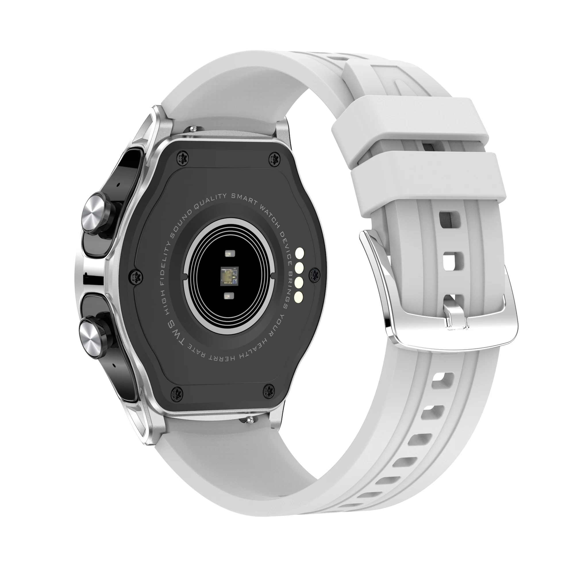 GT66 Headphone Watch 2-in-1 Blood Oxygen Heart Rate Monitor Bluetooth Call Nfc Sports Health Alert Smart Watch For Men And Women