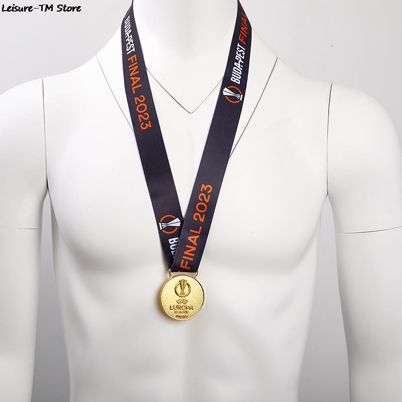 2023/2022 The Europa League Champions Medal Metal Medal Replica Medals Gold Medal Football Souvenirs Fans Collection