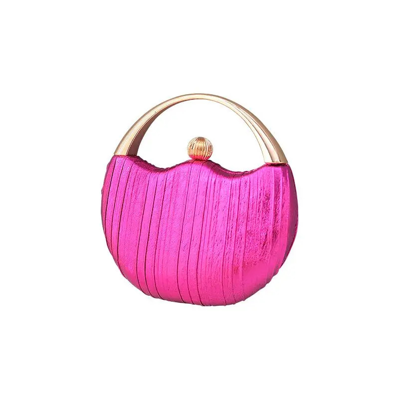 Womens Handbag Elegant Round Shoulder Bag Womens Small Party Evening Clutch Bag Wallet Sac A Main 241031