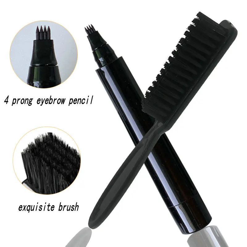 Beard Pen Men Whisker Pencil Filler Pencil Brush Moustache Coloring Coverage Enhancer Mustache Repair Shape Waterproof Hair Pen