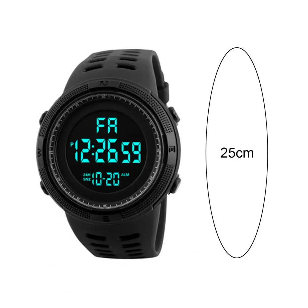 Skmei LED Digital Watch Electronics Waterproof Digital Wristwatches Men Sport Watches Electric Watch Clothes Accessories