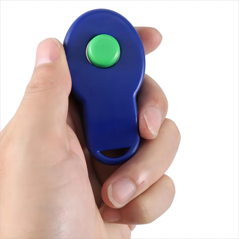 1 Pc Pet Dog Training Sounder Dog Training Tool Belt Elastic Household Cat And Dog "click" Sound Clicker Command Pet Supplies
