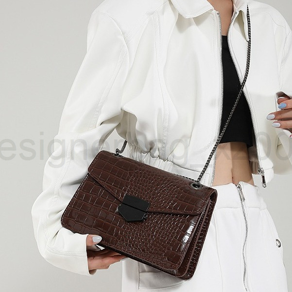 Fashion Classic Bag Designer 10a Top Woman Handbagfashion Canvas Bags New Autumnwinter Color Contrasting High End Atmospheric Single Shoulder Diagona