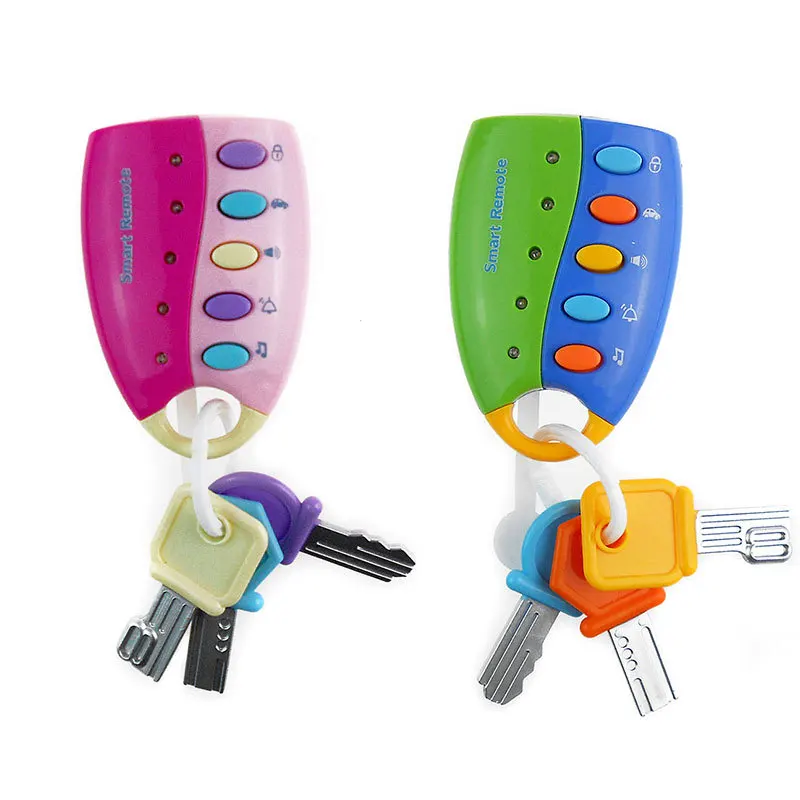 Baby Toy Musical Car Key Vocal new Smart Remote Car Key Baby Music 2025 Toys Children Pretend Play Educational Toys for Kids Girls Boys
