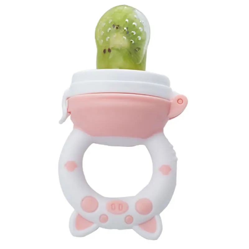 Baby Nipple Fruit Food Bite Feeder Baby Eat Juice Extractor Pacifier Auxiliary Food Molars Gum Nipple Newborn Soonther Pacifiers