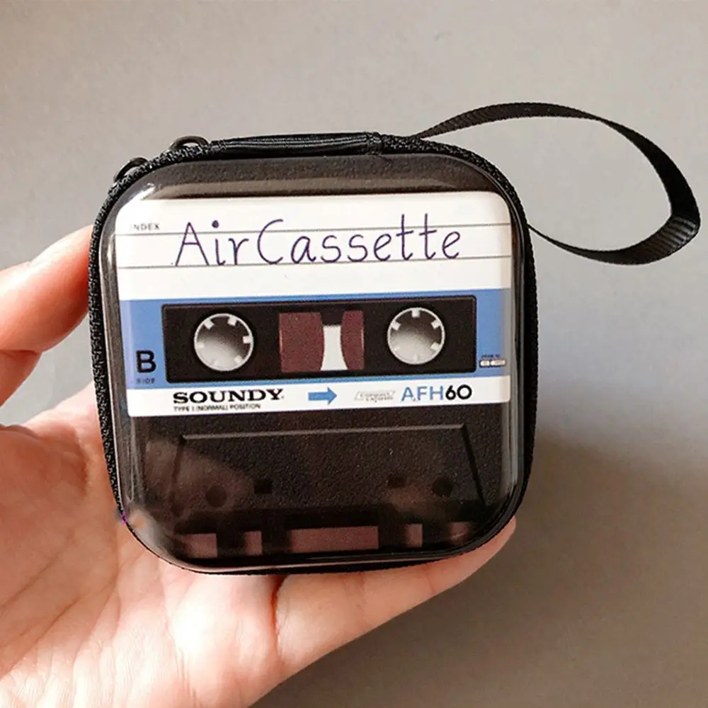 Bag Money Korean Cute Small Storage Bag TV Mini Wallet Headphone Bag Vintage Coin Bag Small Purse Wallets Retro Coin Purse smile