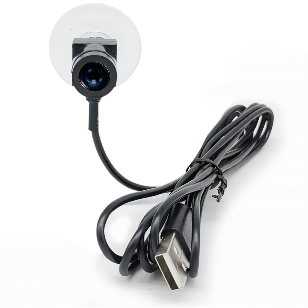 Webcam Middle Screen 4K Adjustable 2MP 5MP 8MP Auto Focus Zoom Mini USB Cam Flipped Sucker Micro USB Camera Audio Eye-to-eye