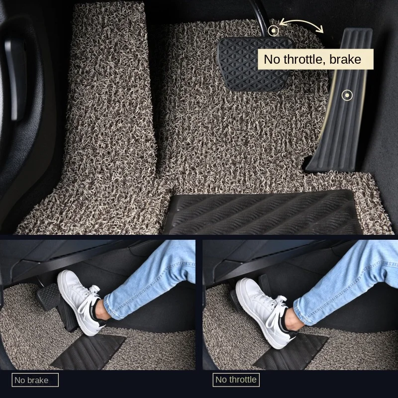 Can freely cut car coil foot pads, universal foot pads for all brands, suitable for sedans and SUVs Anti dirt and anti slip