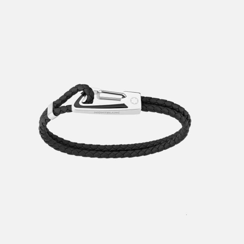 Wanjia New Stainless Steel Genuine Leather Bracelet GXJeeYw6