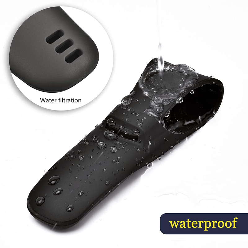 High Quality Silicone Razor Case Cover For Men Manual Shaver Protector Wear Resistant Razor Holder Box For Bathroom4 Colors
