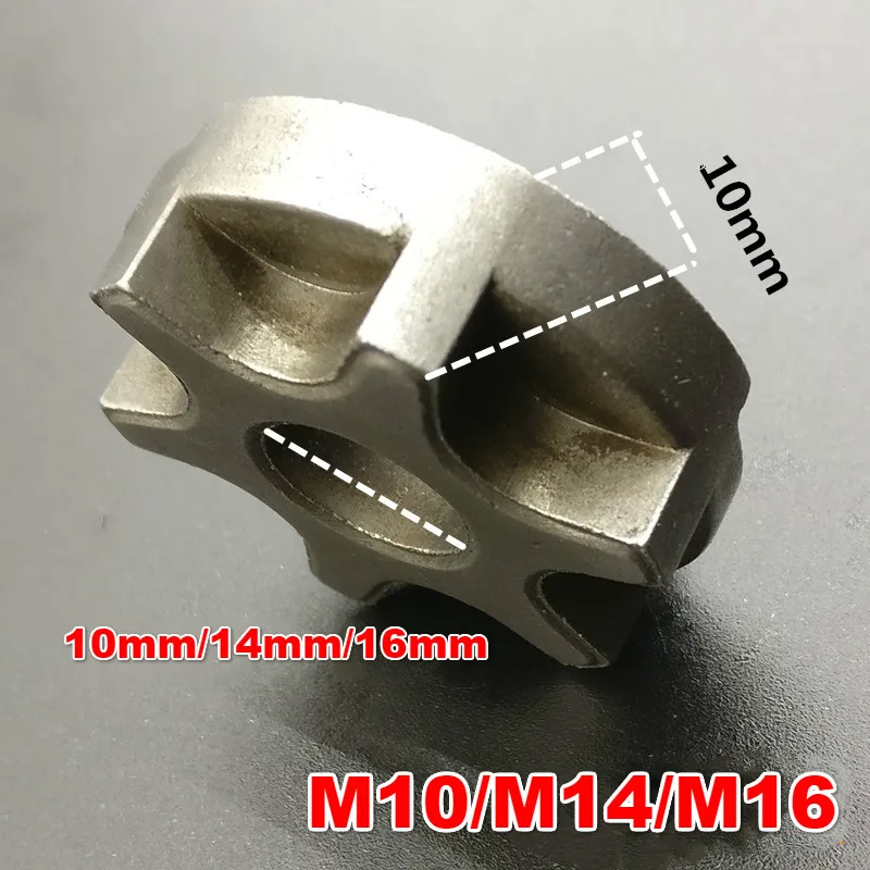 M10/M14/M16 Chainsaw Gear 100 115 125 150 180 Angle Grinder Replacement Gear sawing sprocket chain wheel for Chainsaw Bracket