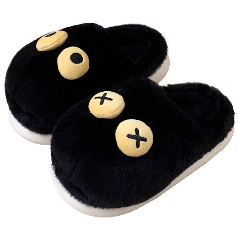 Creative fun funky slipper for Women Girls Ladies Fall Winter Warm fur slide Furry plush mule Luxury women's shoes Flat slipper slide foot