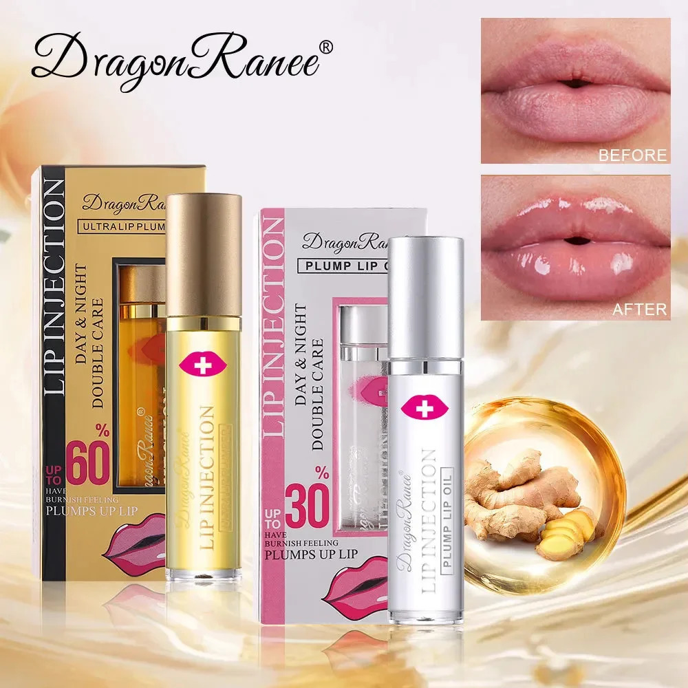 Instant Lips Plumper Oil Serum Extreme Volumising Lip Gloss Lip Lines Dead Skin sexy lipstick cosmetics 241031