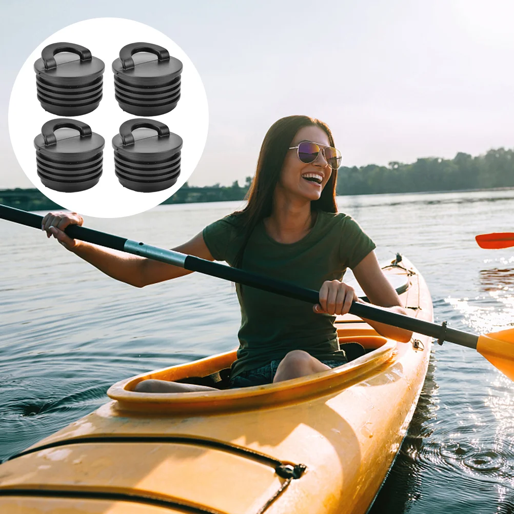 Kayak Drain Plug Boat Scupper Plugs Universal Kit Hole Replacement Bung Stoppers Marine Accessories Equipment