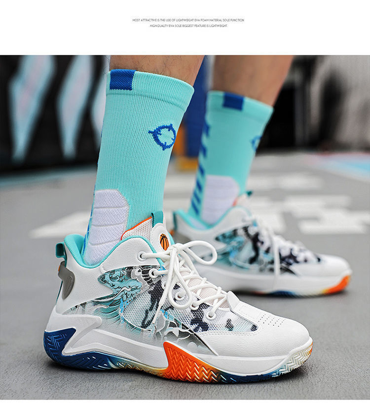 Men's basketball hot 2024 spring and autumn new fashion running sneakers casual men's shoes Free shipping