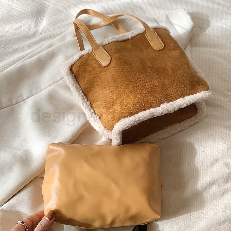 Bag Classic Designer Fashion 10a Top Woman Handbagevening Bags New Mao Tote Handbag Womens Simple Maillard Style Leisure Commuter Versatile Daily Xm60