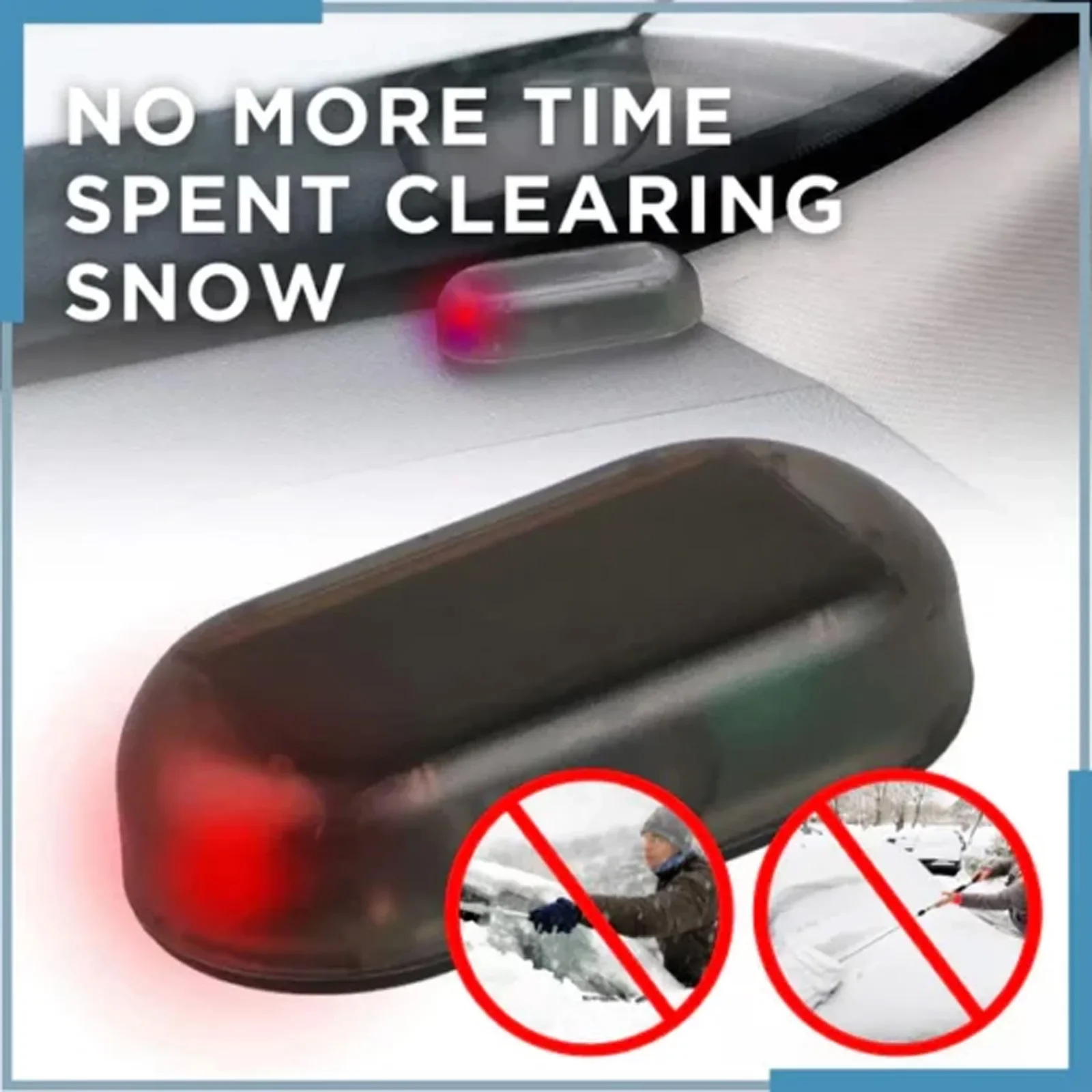 5PCS Electromagnetic Snow Removal Device Car Deicing Instrument Car Snow Removal Molecular Interference Efficient Defrosting