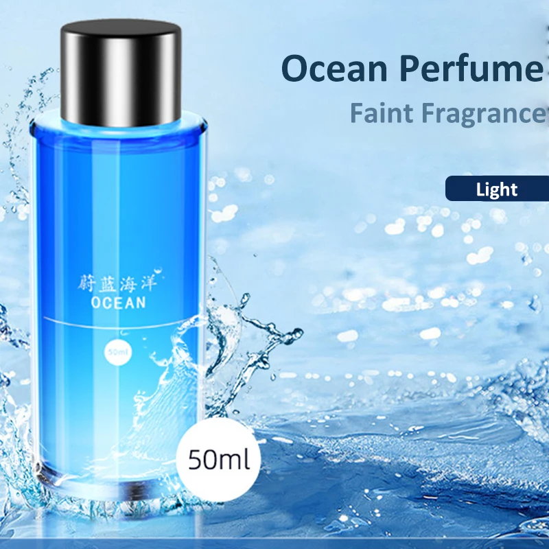 50ml Cologne Ocean Essential Oil for Car Aroma Diffuser Fruit Fragrance Air Fresheners for Cars Flavoring Oils